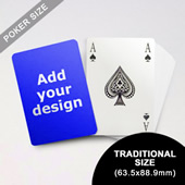 Bridge Style Selection Custom Poker (63.5 X 88.9mm)