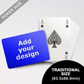 Bridge Style Selection Custom Poker (Landscape) (63.5 X 88.9mm)