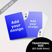 Decorative Corners Custom Front And Back Playing Cards (63.5 X 88.9mm)