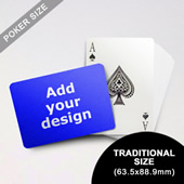 Classic Choice Custom Poker Front (Landscape) (63.5 X 88.9mm)