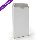 White Tuck Box For 78 Tarot Size Cards