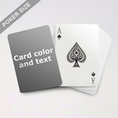 Classic Choice Poker With Custom Message