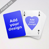 Heart To Heart Series Custom Front And Back Playing Cards In Bridge Style