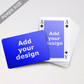 Classic Custom Front And Landscape Back Playing Cards