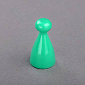 Plastic Pawn Green