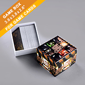 Custom Card Game Box 200 Cards