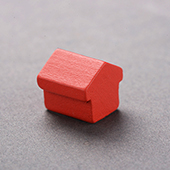 Wooden House Red
