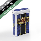 Custom Hinged Tin Box For Poker/Bridge/Us Game Sized Cards