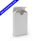 White Tuck Box For Mini European Sized Playing Cards