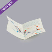 Custom Cross Fold Booklet for Tarot Size