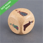 Custom D6 20mm Wooden Dice (Rounded corners)