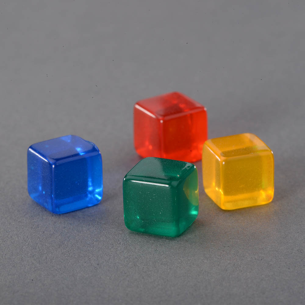 Cube-Boîte-équarris 8 mm-Marron 
