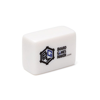 double side-plastic game tiles white