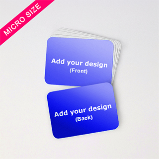 Horizontal Micro Deck Custom Blank Cards