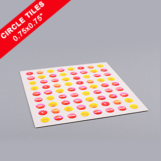 Custom Circle Game Tiles 0.75
