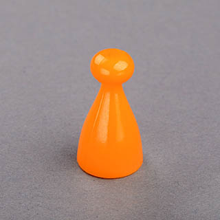 Plastic Pawn Orange