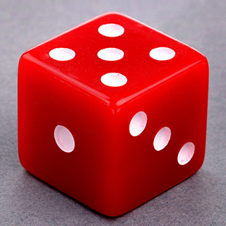 Red Dice 25mm