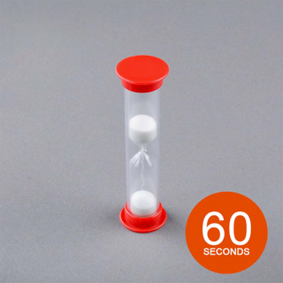 60 Seconds Red Sand Timer