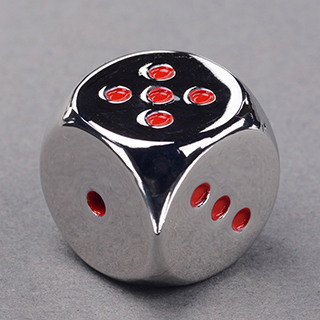 Red Metal Dice