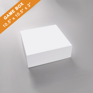 Plain Game Box 10.5 X 10.5 X 3