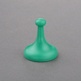 Large Solid Plastic Pawn Green