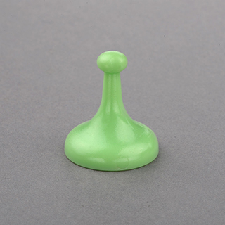 Large Solid Plastic Pawn Light Green