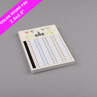 Custom Score Pad Small Size Full Color Printing