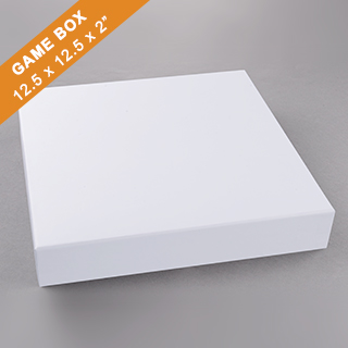 Plain Game Box 12.5 X 12.5 X 2