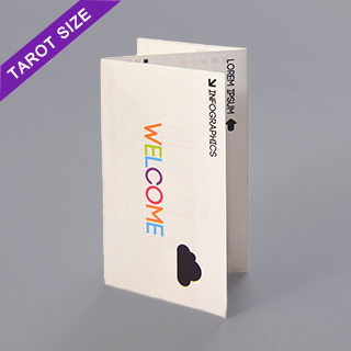 Z-Fold Booklet For Tarot Size 2.75