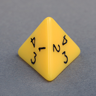 4 Sided Dice