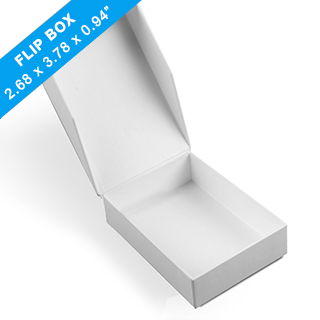 Plain Easy Flip Game Box With Finger Hole