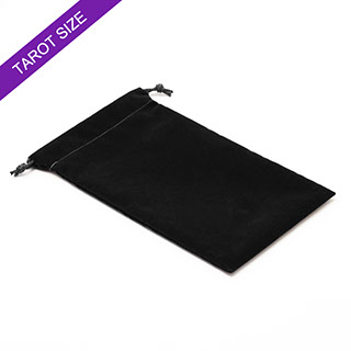 Black Velvet Bag For Tarot Cards