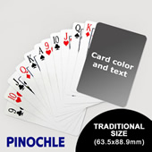 Pinochle with Personalized Message